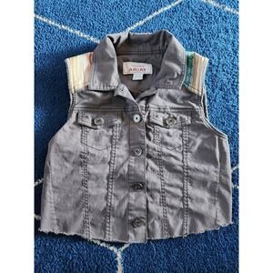 Ariat Women's Cut Off Denim Vest - Xs